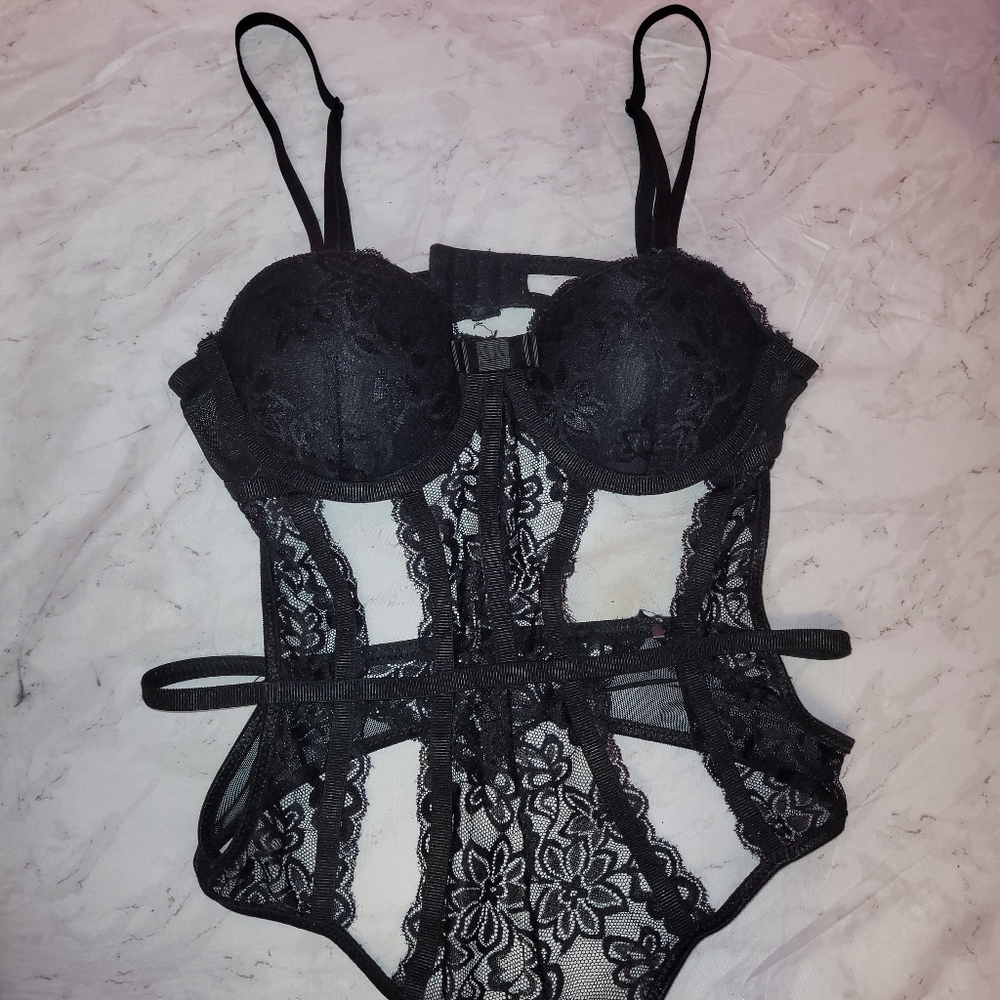 Lace Lingere Teddy Bodysuit